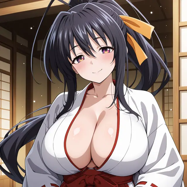 Akeno Himejima — Shrine Maiden