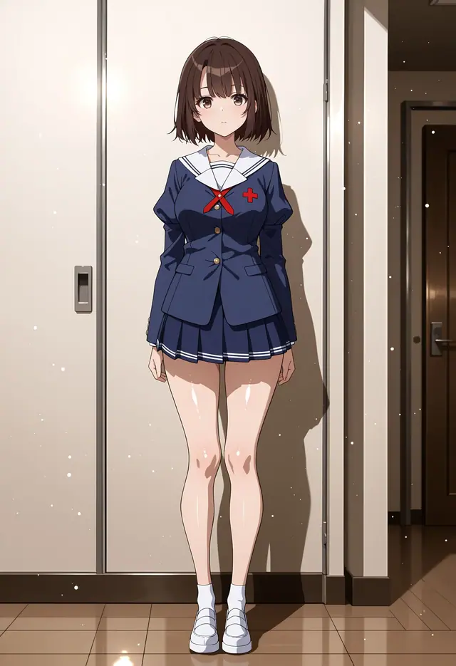 Katou Megumi — School Uniform