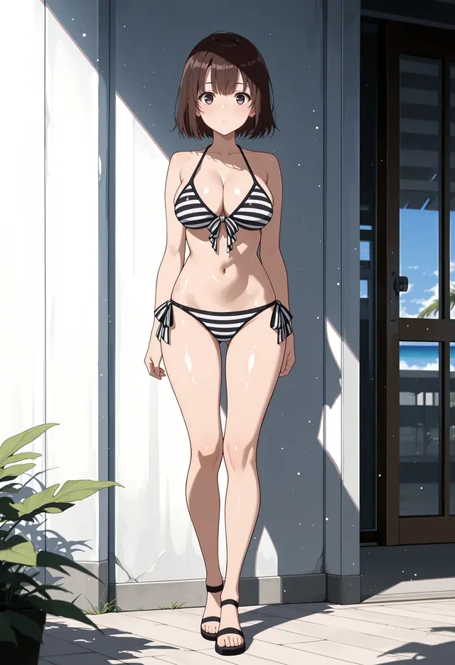 Katou Megumi — Swimsuit