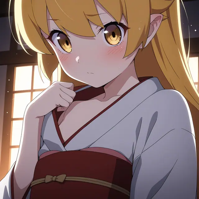 Oshino Shinobu — Kimono