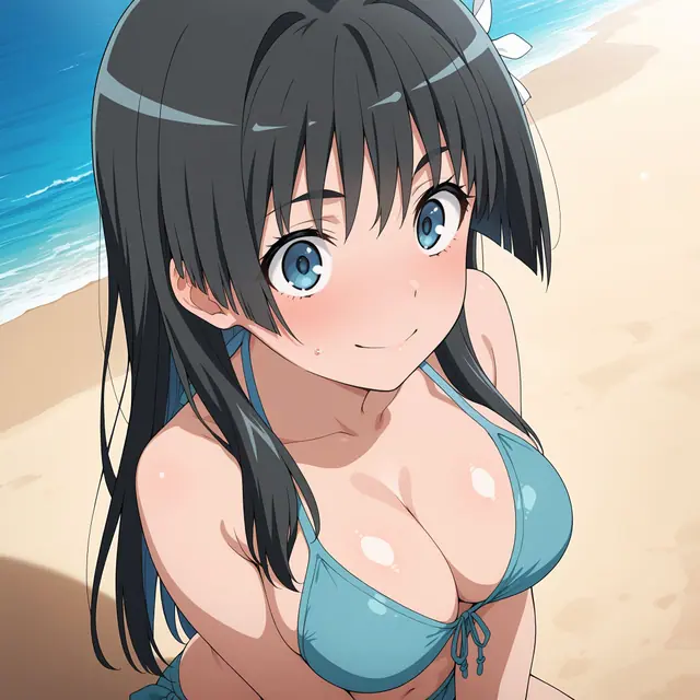 Saten Ruiko — Swimsuit